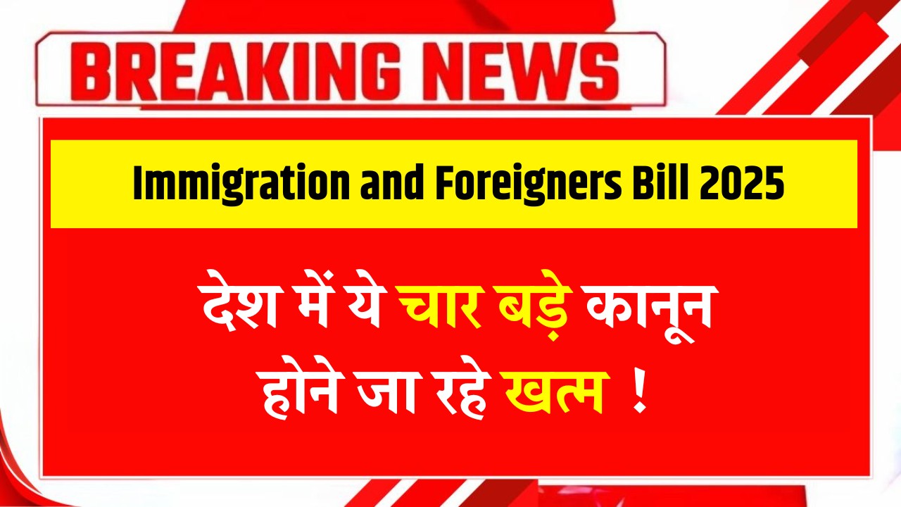 Immigration and Foreigners Bill 2025