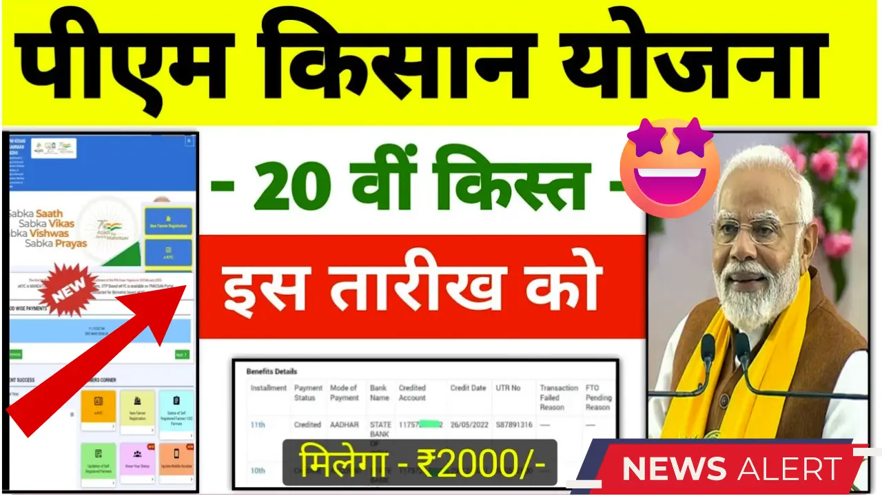 PM Kisan 20th Installment 2025