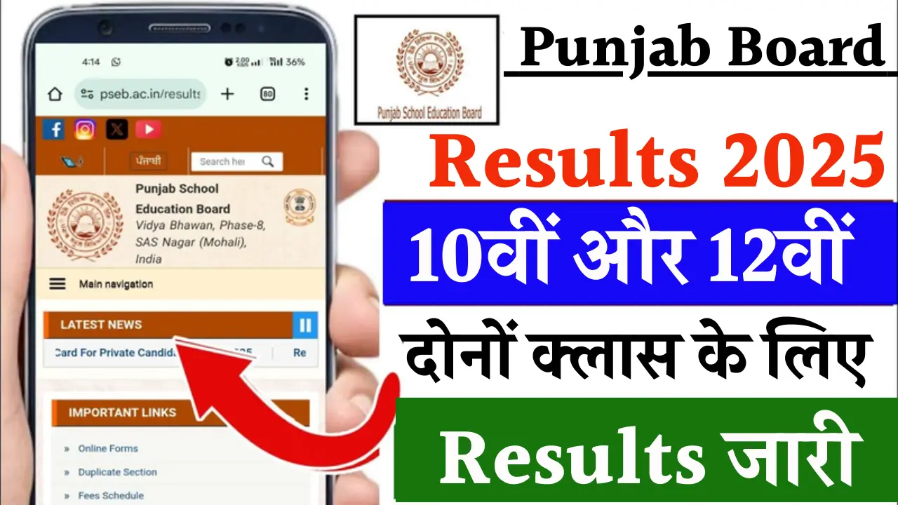Punjab Board Results 2025