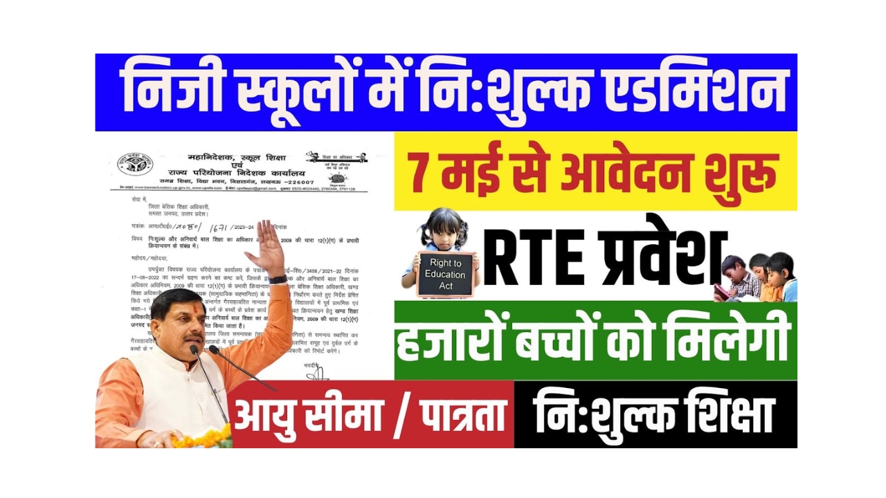 Free Education In Private Schools Under RTI