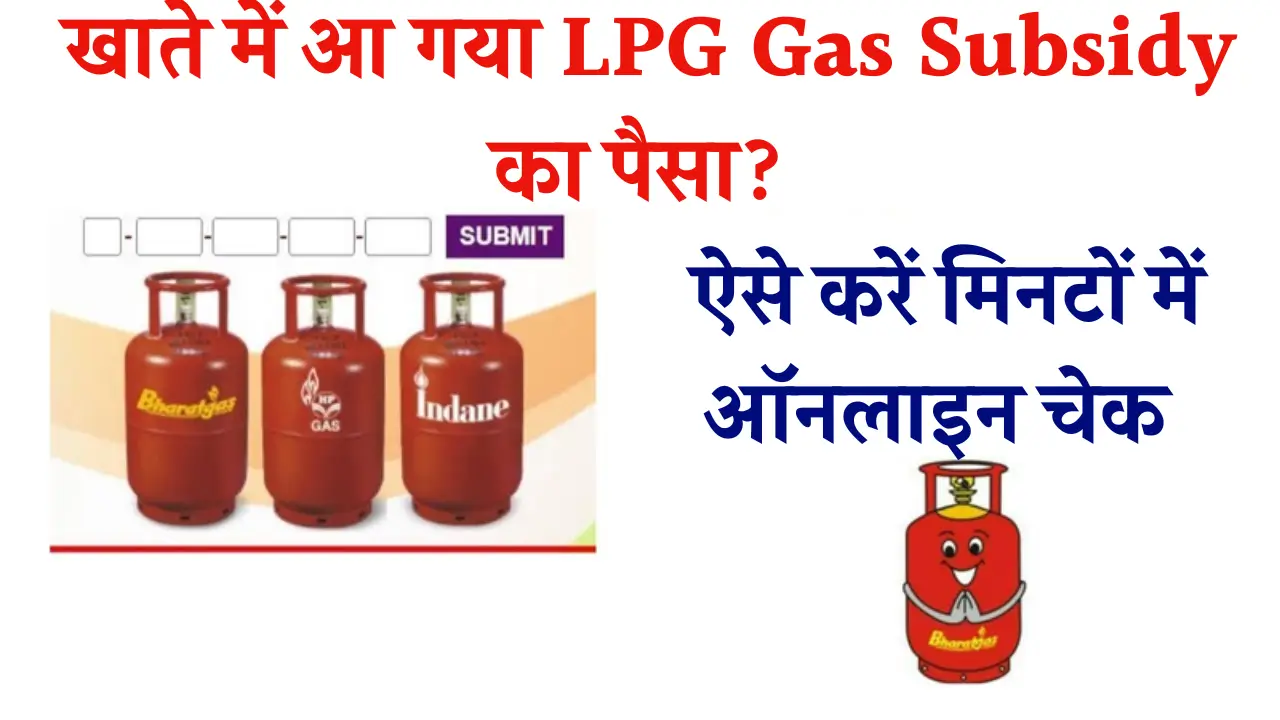 LPG Gas Subsidy